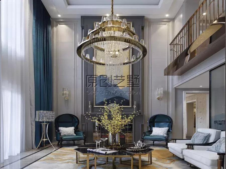 艺墅家装饰3d实景样板间,大宅艺墅装修效果图