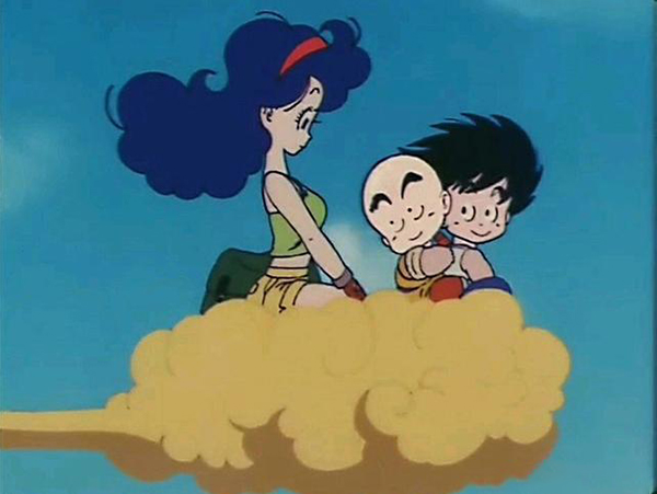 龙珠悟空第一次出现在地球,龙珠悟空长大与秃林相遇