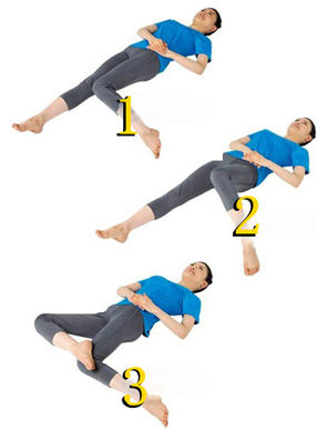 骨盆矫正手法视频产后,骨盆矫正动作