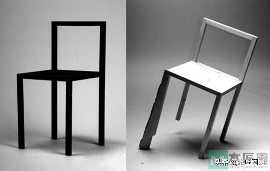 [创意作品]创意倾斜设计，做一把有态度的椅子