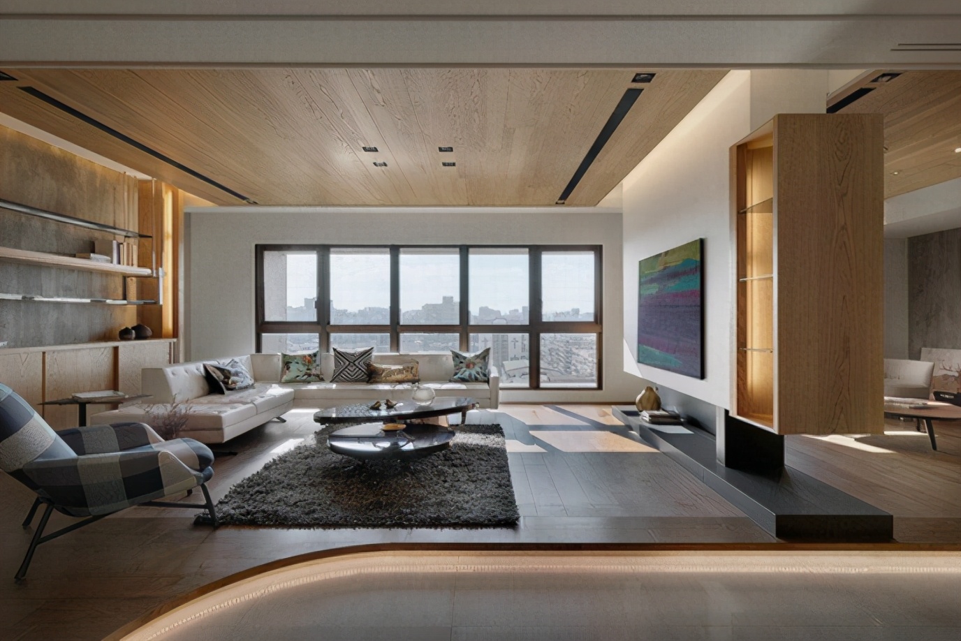 100平浪漫婚房图片,120平浪漫轻奢90后眼中的时尚婚房