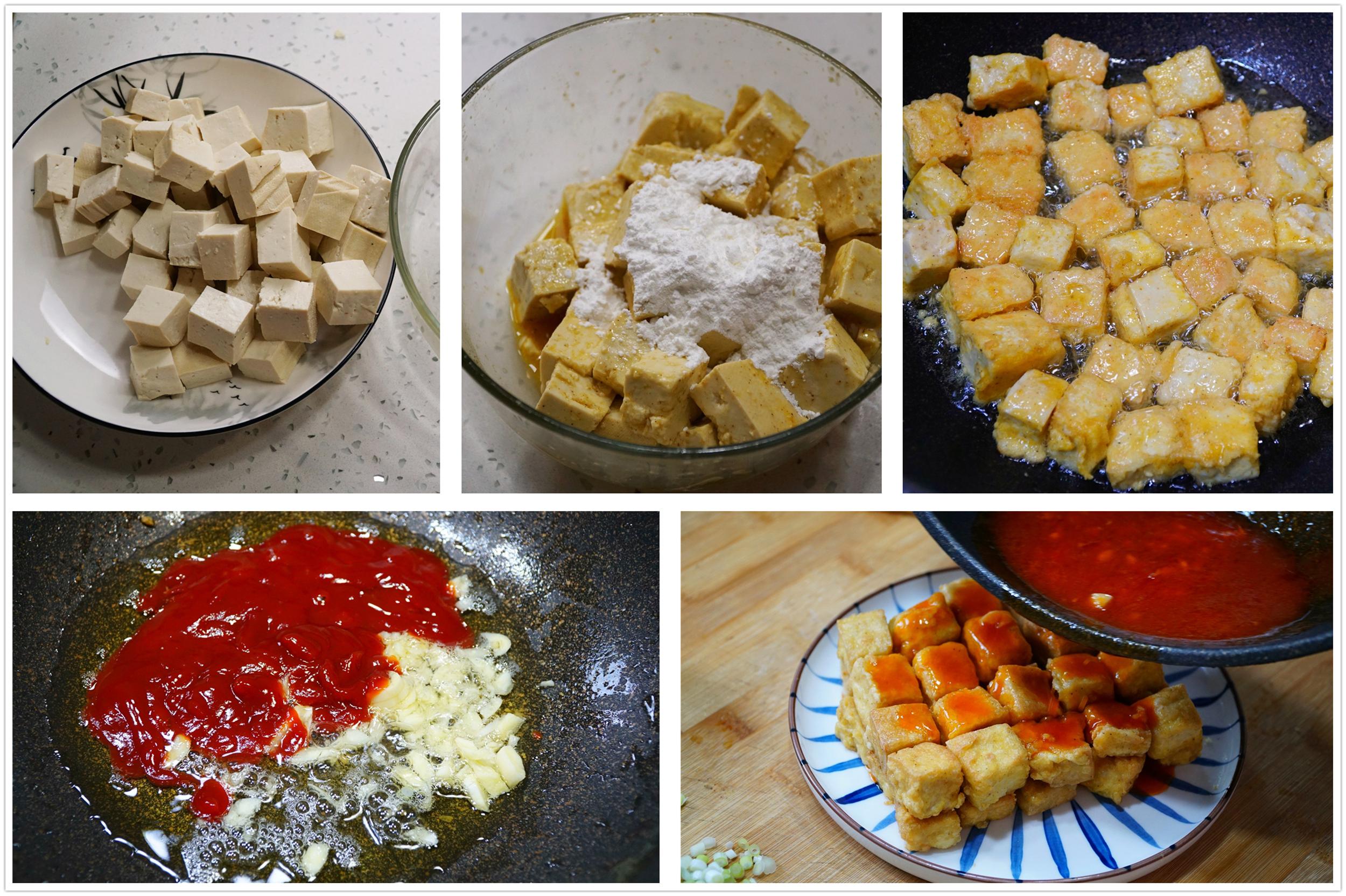 过年餐桌上豆腐怎么做好吃好看,超下饭的家常豆腐拿肉都不换