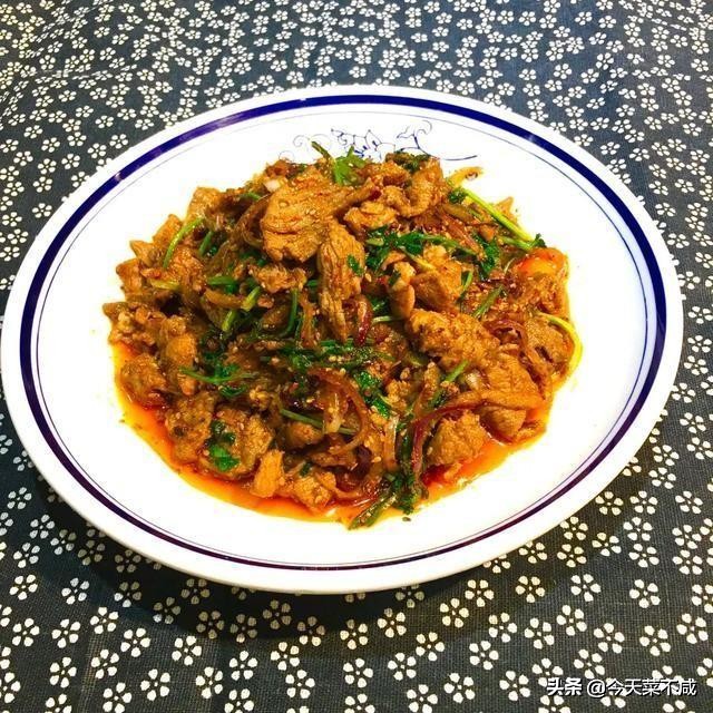 老北京炒烤羊肉,老北京烧羊肉咸香软嫩