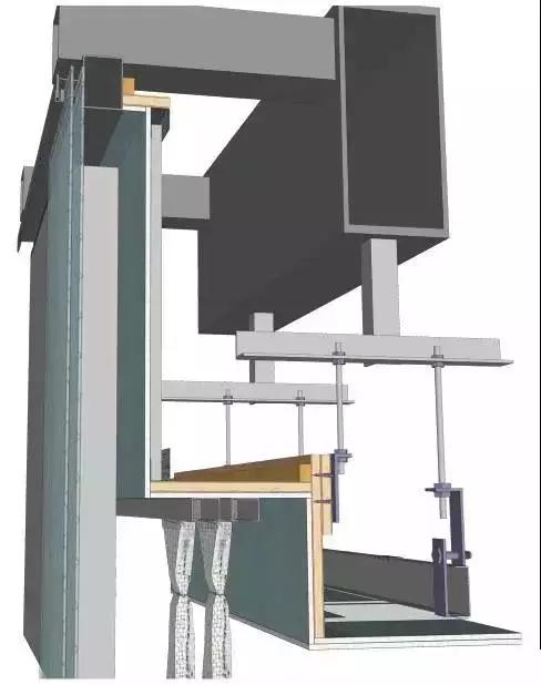 吊顶施工现场工艺与材料,集成吊顶施工图节点