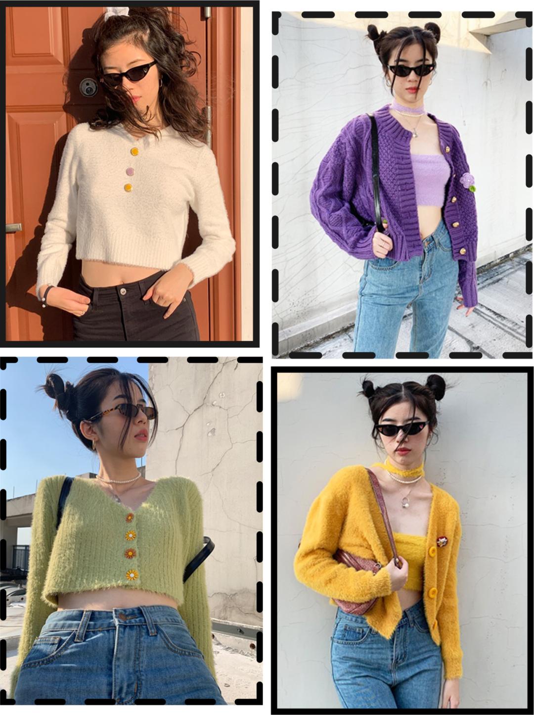 浓郁色调中性风高级店铺分享女生,美式小众风店铺