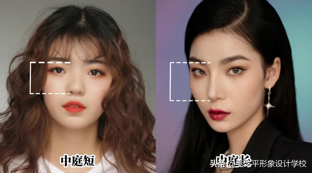 3步缩中庭摆脱老气变年轻,中庭过长的四个变美思路