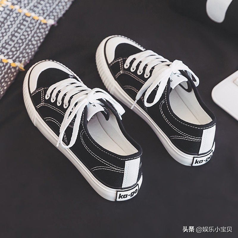 2019春季最流行小白帆布鞋 (适合女学生党穿的平价高帮帆布鞋)