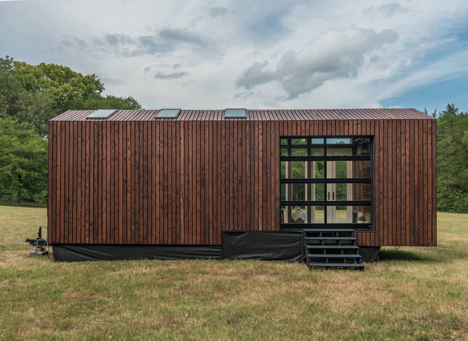 一栋29平方的“离网”住宅，她的名字叫“兰花小屋”