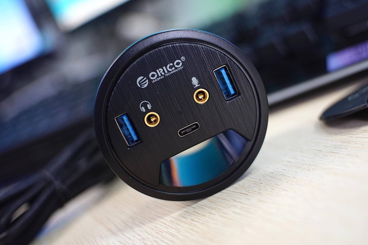 榨干桌洞最后的价值,ORICO桌洞式集线器上手体验