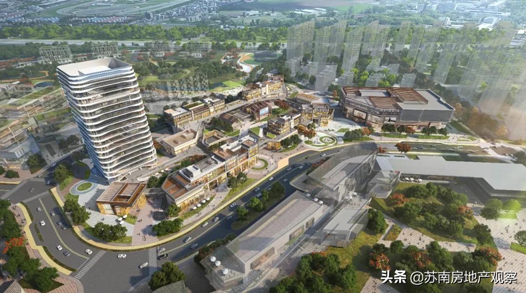 苏州下一个商业高地,苏州cbd核心区域的商业综合体
