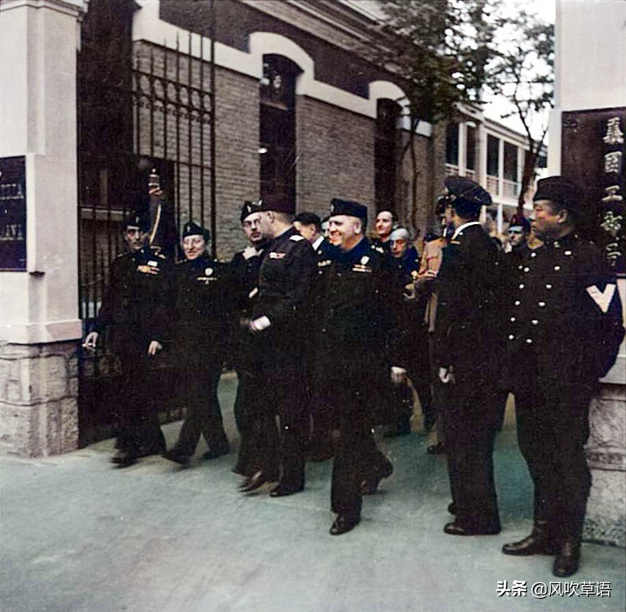 1938年，意大利人窜访天津日军，打仗我不行，摆架子第一名