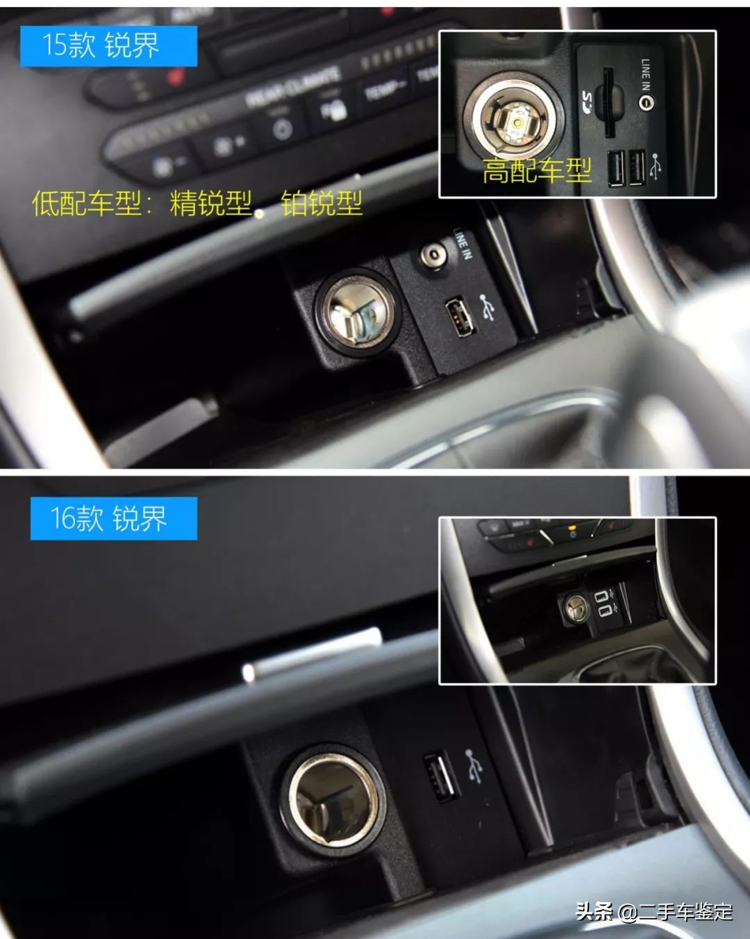 2016款福特锐界四驱豪锐版配置,福特锐界5座和7座区别油耗