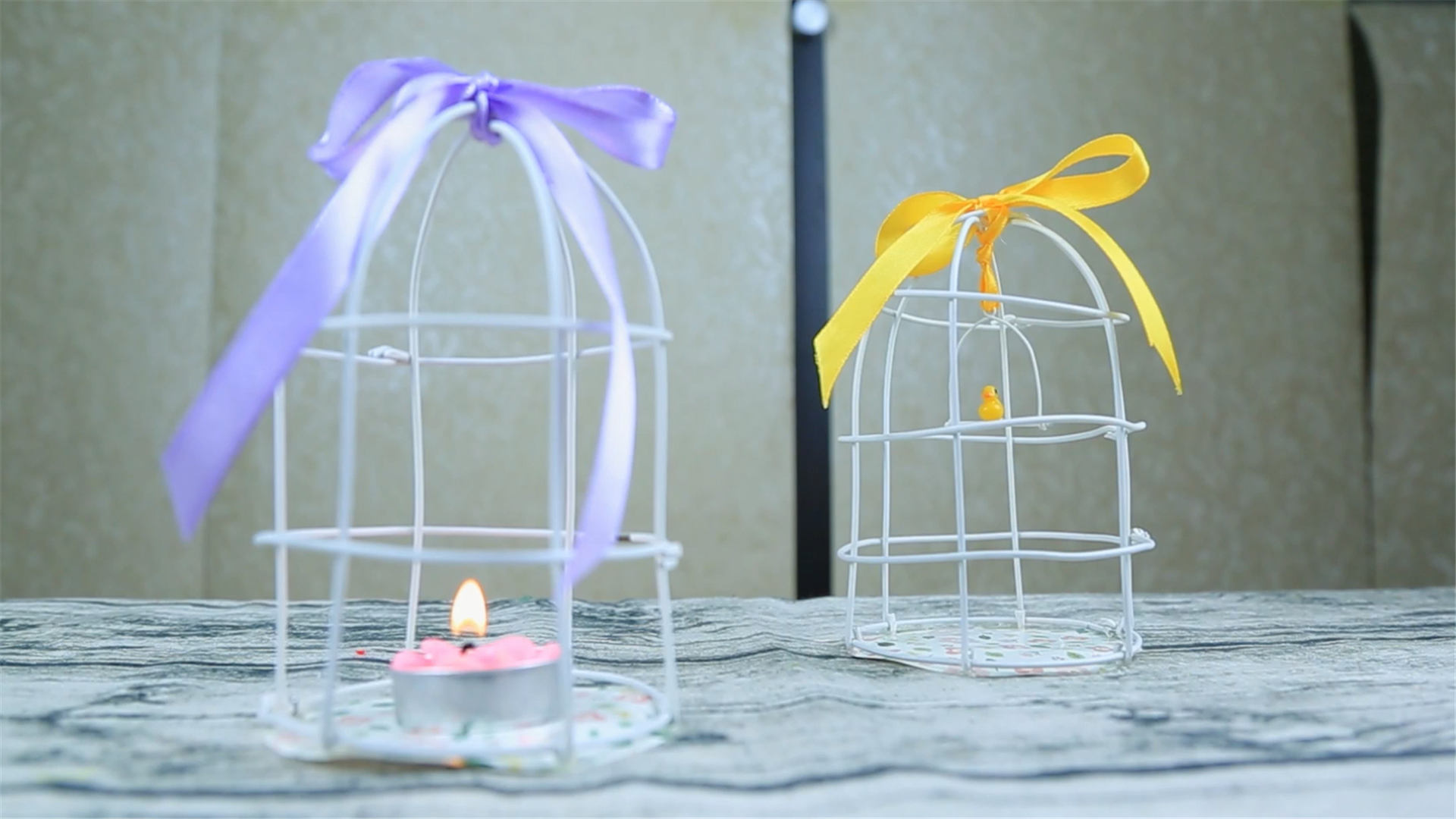 鸟笼改造饰品,自制diy阳台鸟笼教程