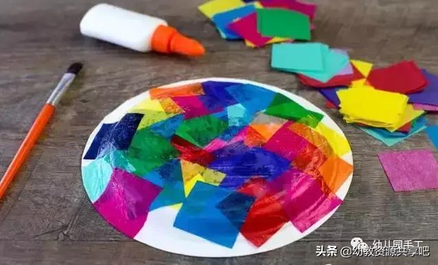 幼儿大班手工创意植物,幼儿园手工纸盘创意设计