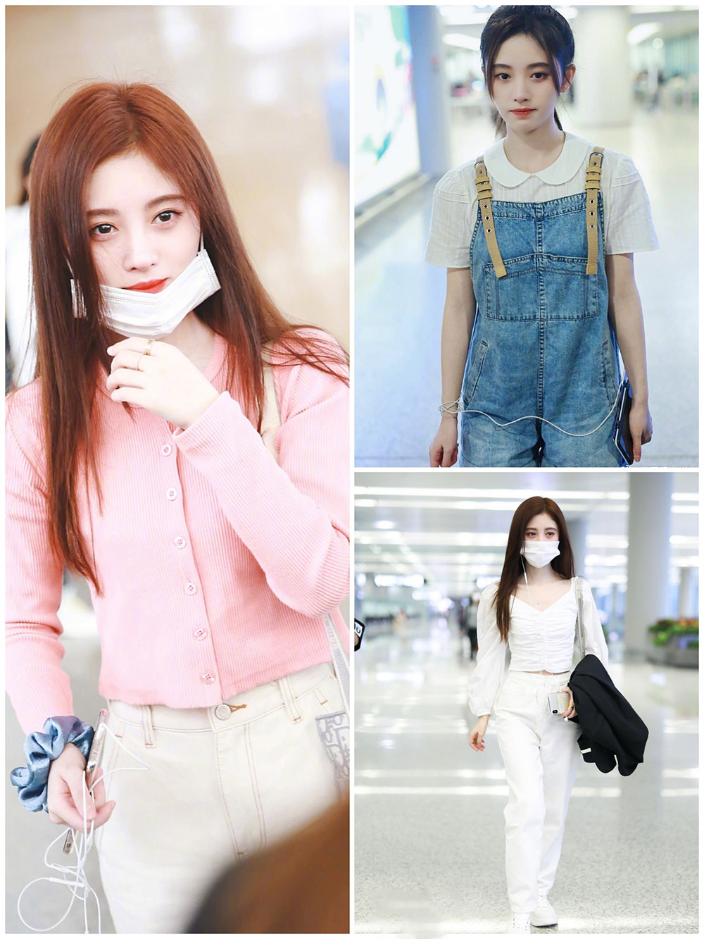 身高只有159的鞠婧祎，穿搭却能显高显瘦，小个子女生也能撑起来