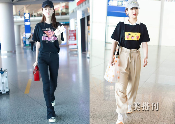 设计感百搭卡通印花t恤女,t恤少女款2022款洋气时尚