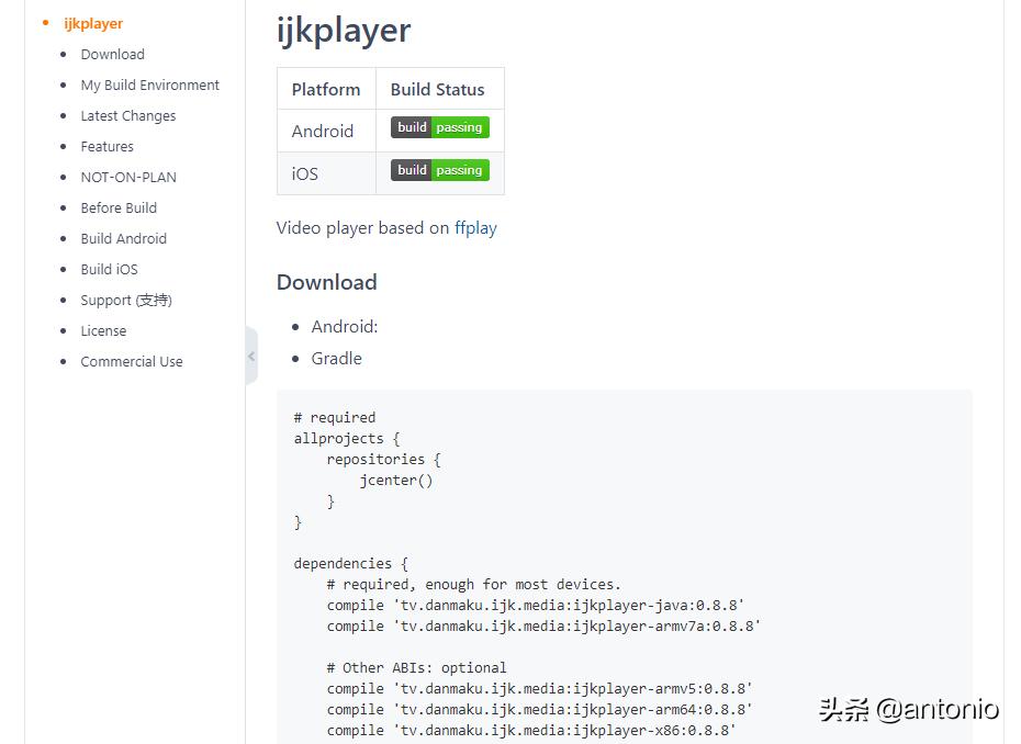 ijkplayer怎么使用,ijkplayer源码详解