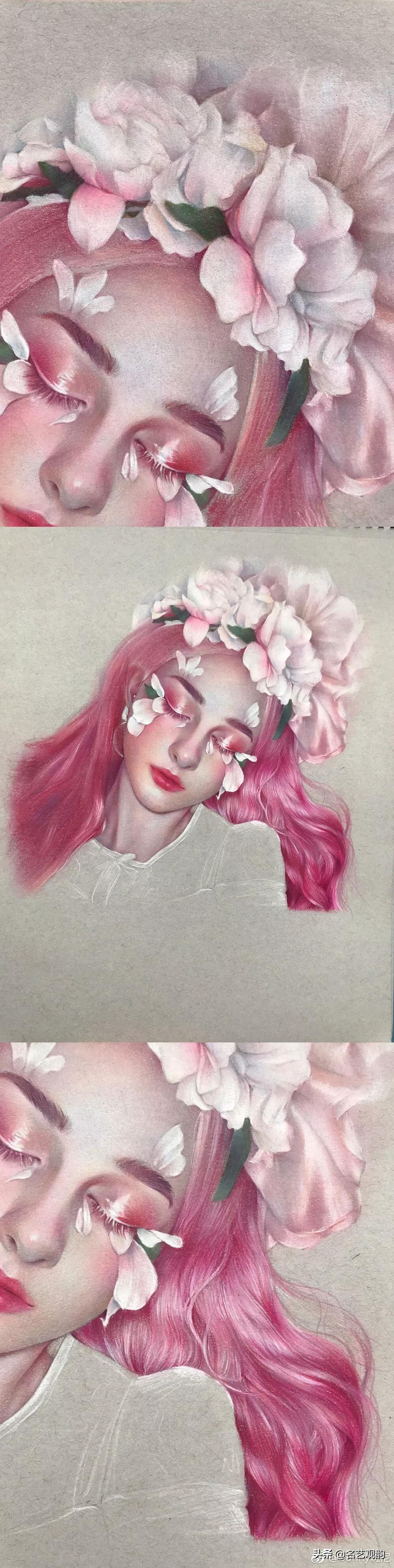 如何用彩铅画女天使男恶魔,用彩铅画动漫人物天使恶魔