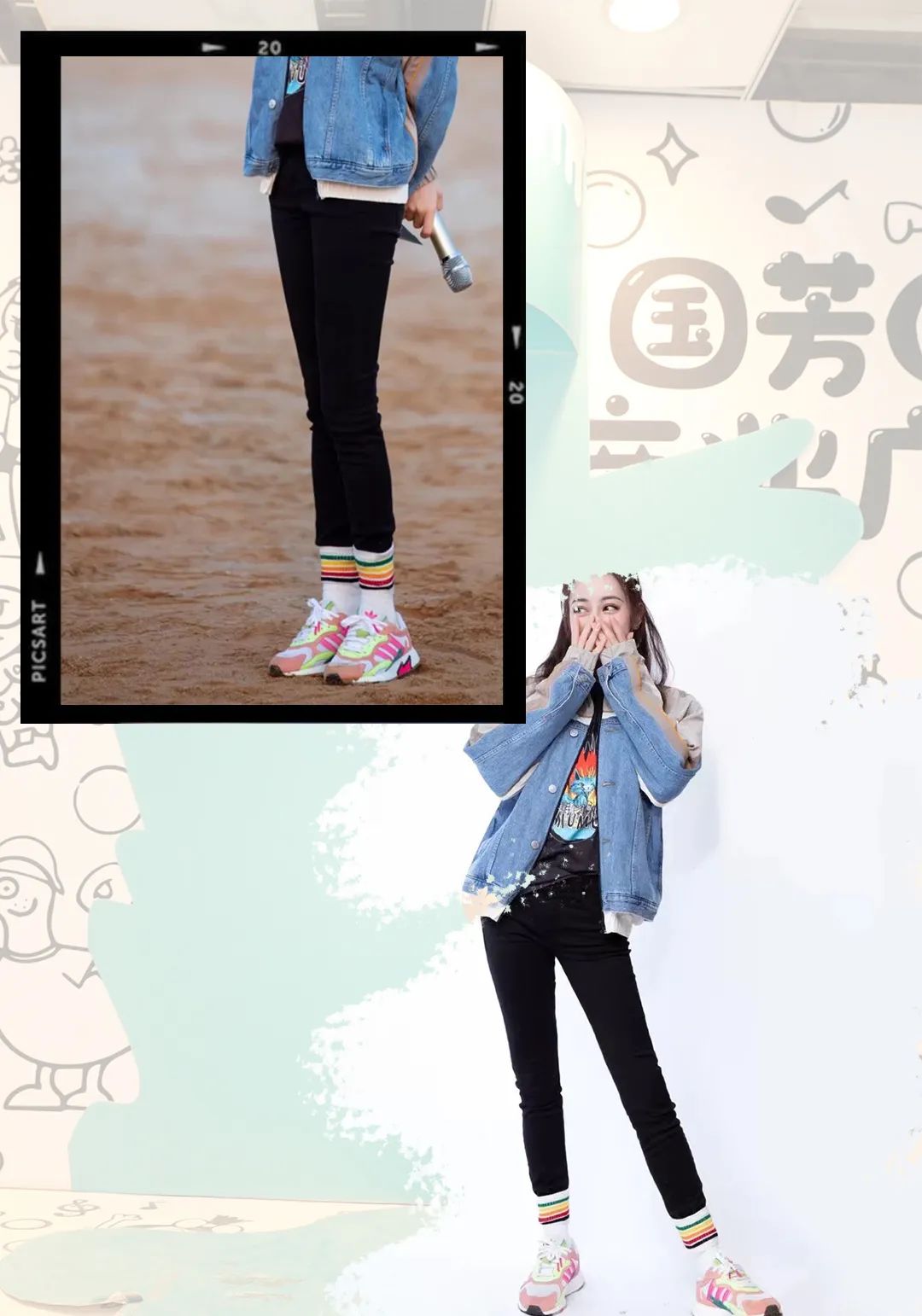 长裤跟短裤哪个更显高,运动鞋长裤夏天怎么穿显高显腿细