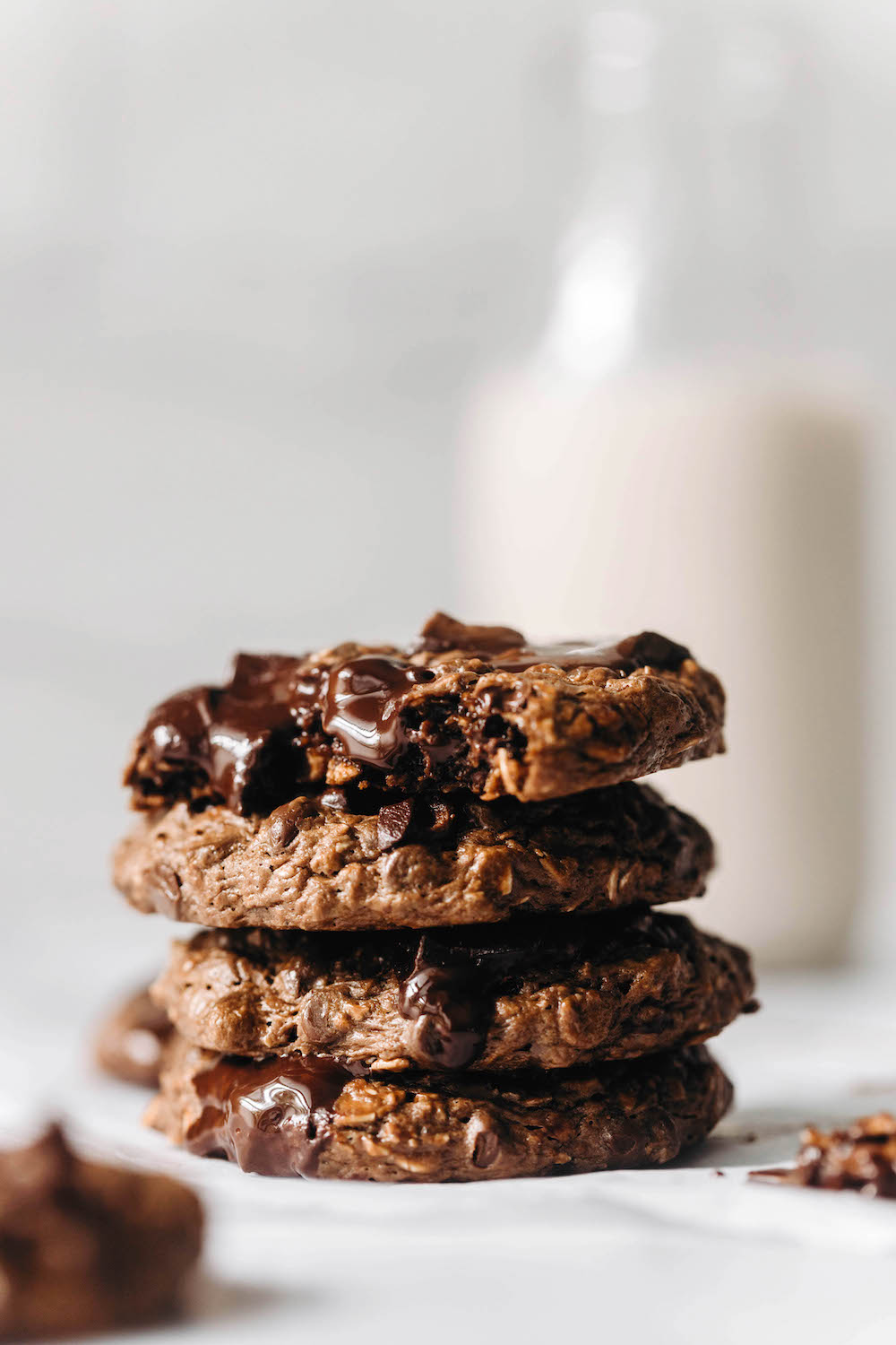 巧克力燕麦饼干曲奇,巧克力燕麦饼干图片