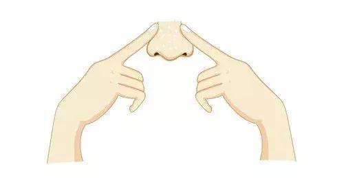 鼻子上挤出来的白色小点,鼻子上挤出一条白色条状的东西