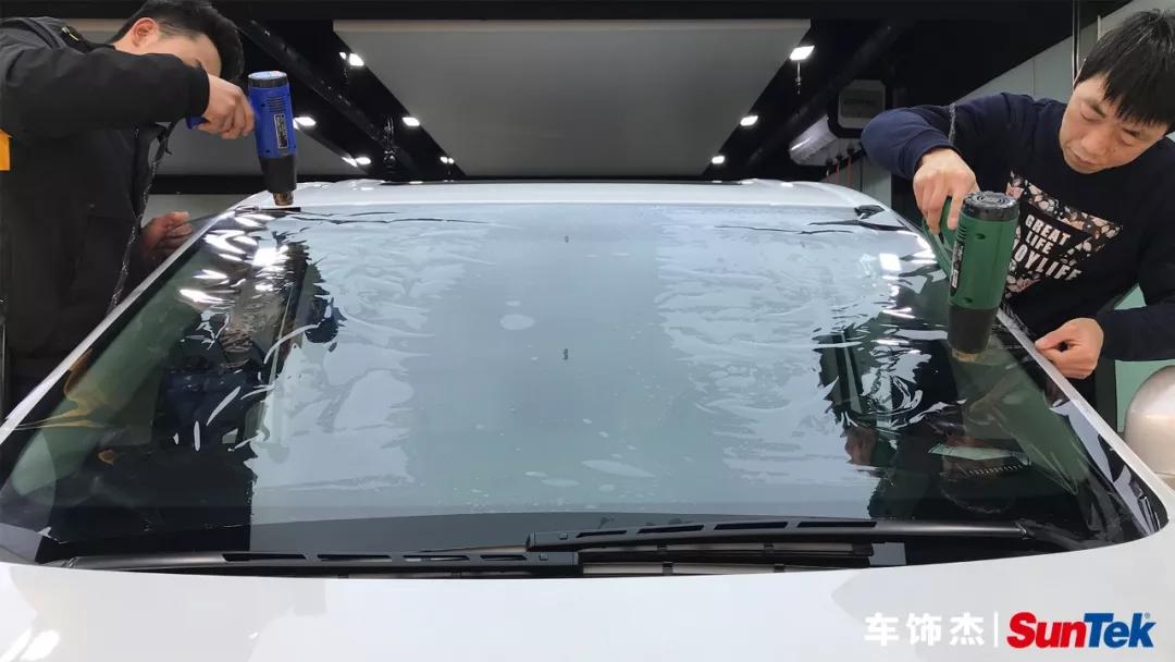 SunTek隔热膜施工案例-别克GL8专业汽车贴膜