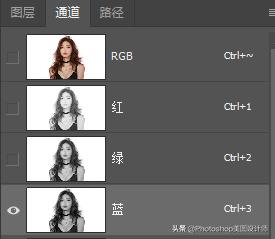 s通道抠图教程,使用通道抠出飘逸的发丝