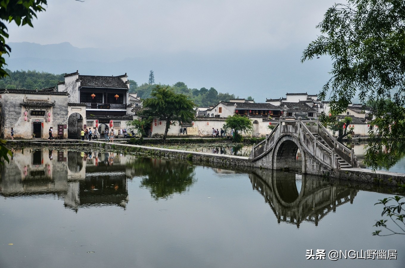 宏村美如画,安徽黄山宏村到底美不美