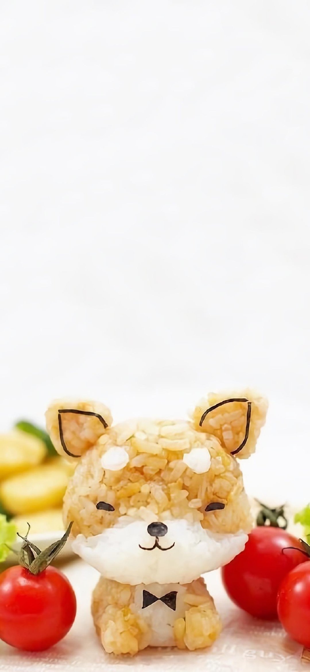 粉色背景的小饭团壁纸,壁纸可爱卡通Kitty