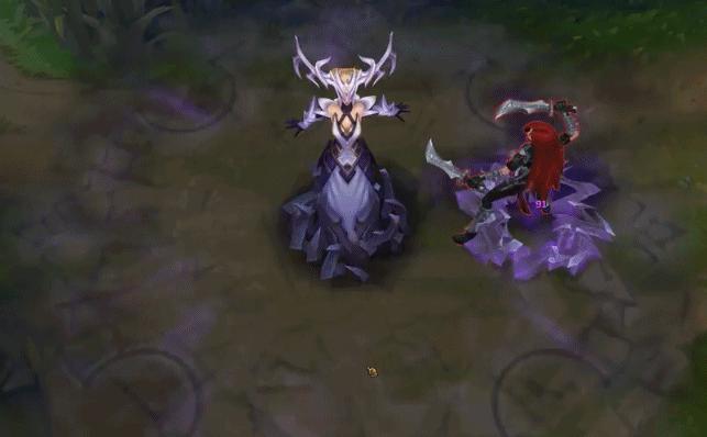 lol安妮冰霜烈焰皮肤特效,lol冰霜女巫皮肤反场