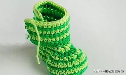 钩织一岁宝宝鞋教程夏季,3-6个月宝宝钩织鞋教程