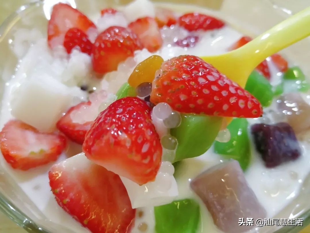 听说很好吃甜品,可塘西米露汕尾灰窑店