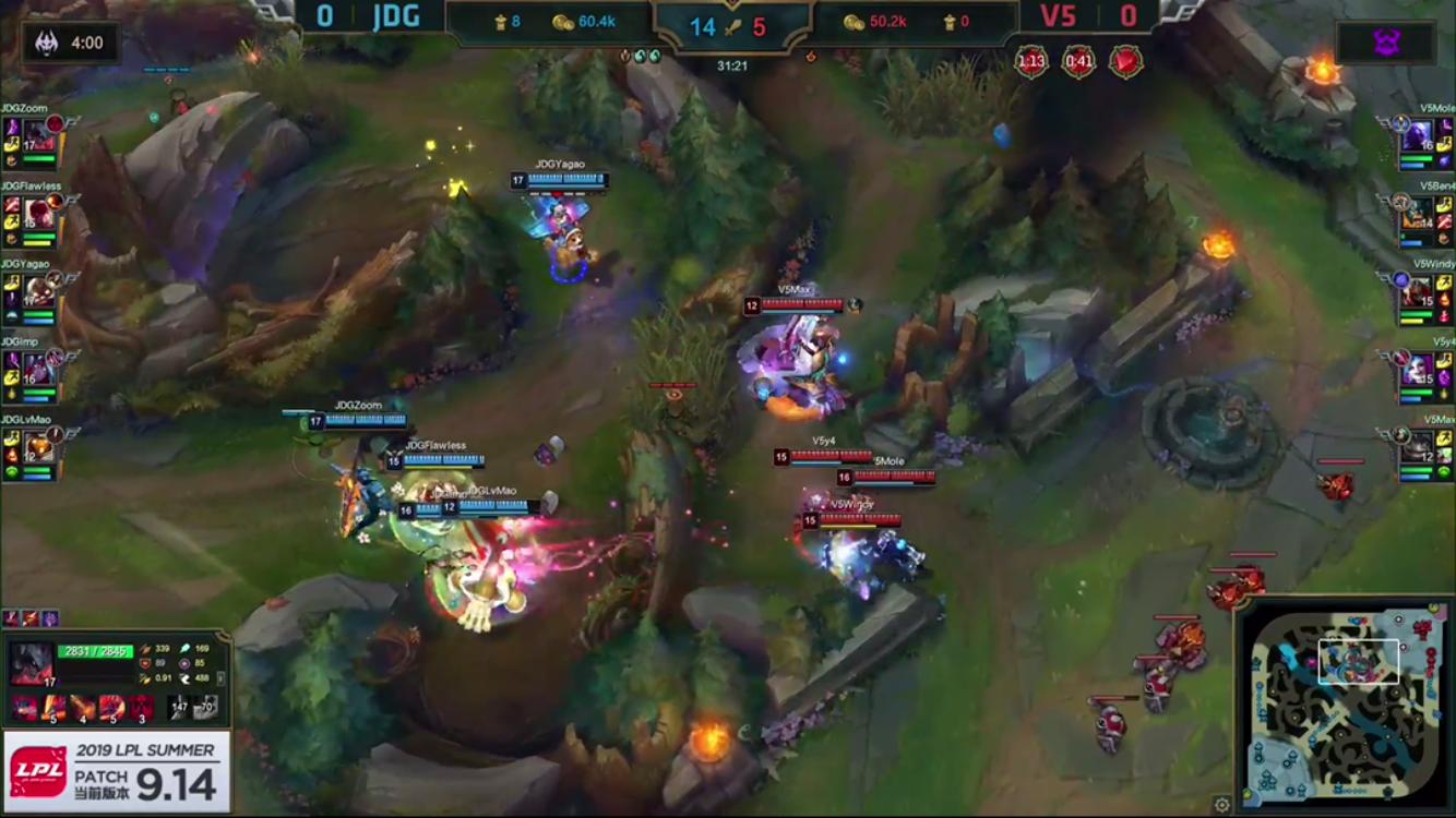 LPL：劫重临赛场，却被牙膏飞机暴*压打**3级！Imp出装解说直言过分