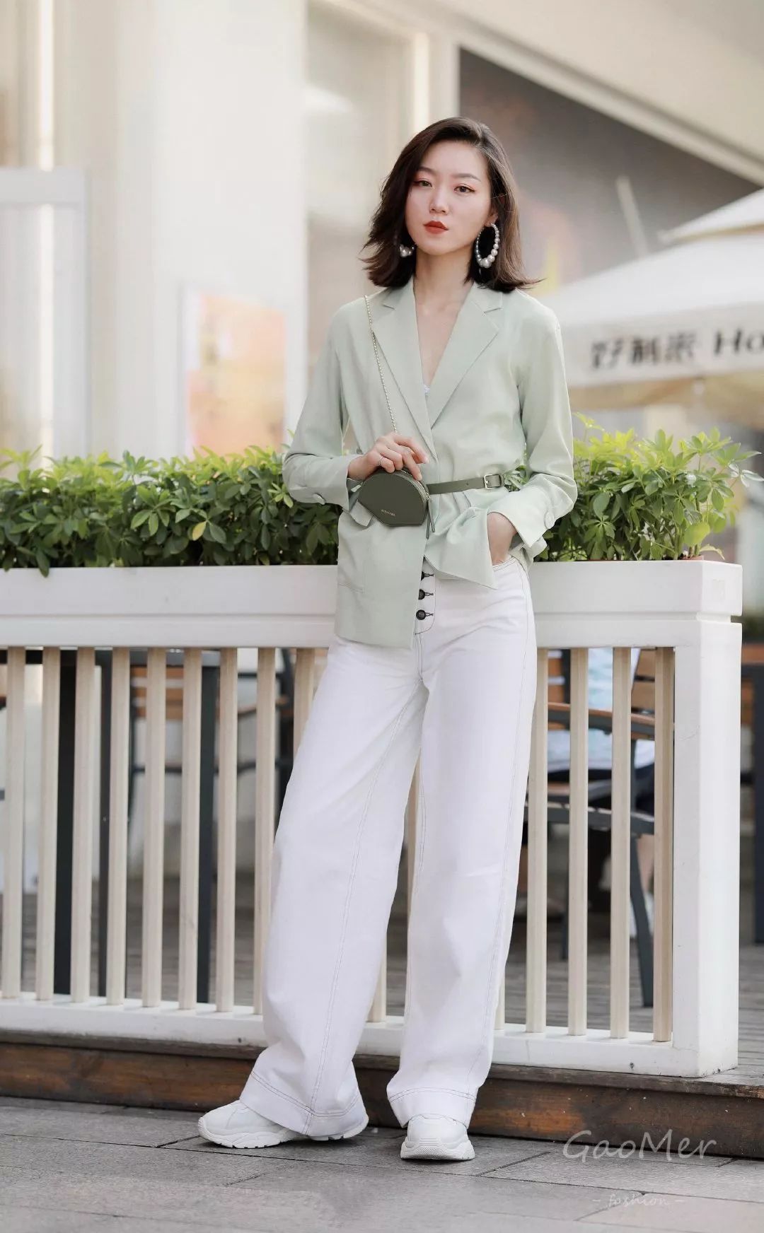 老爹鞋冬日时尚搭配图欣赏,一双老爹鞋穿四季