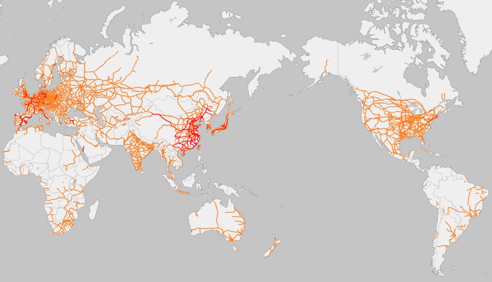 你是铁路大亨吗？五个值得收藏的铁路地图网站