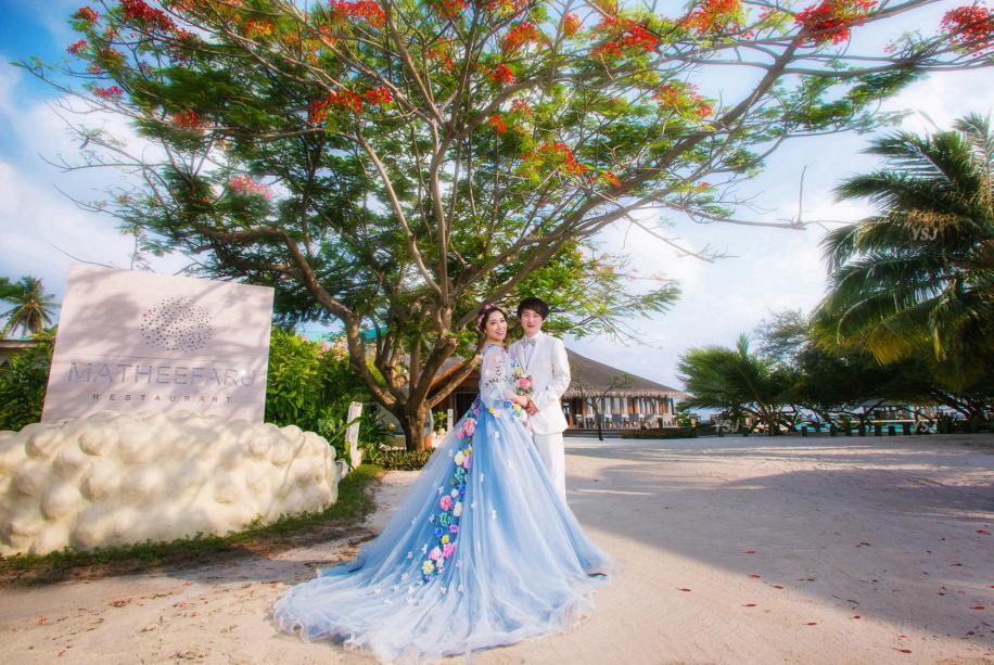 马尔代夫丽笙岛婚礼,马尔代夫海岛婚礼