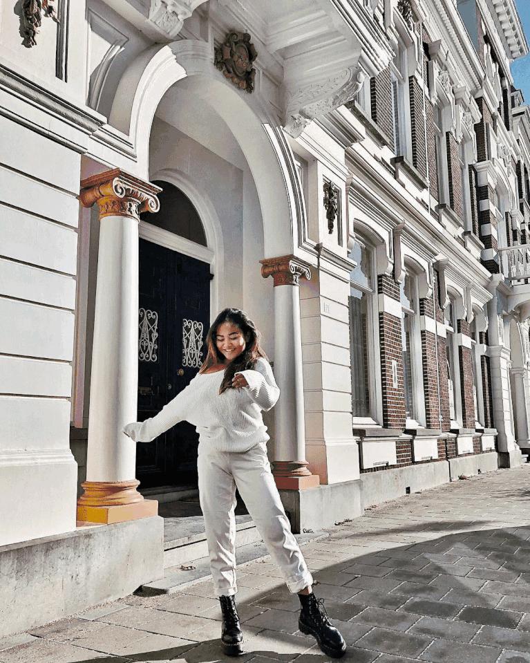 不老气不笨重的马丁靴,马丁靴酷辣风小个子