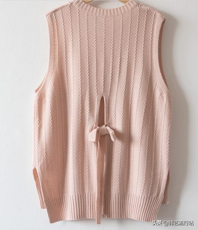 韩版穿搭女装高级感春,女装毛衣新款韩风搭配