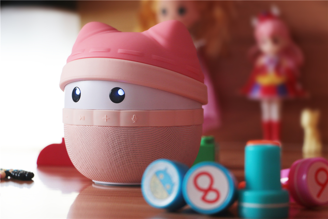 让孩子从小就听好声音,阿希莫双子猫儿童智能音箱