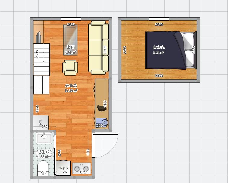 北京平房40平米改造,北京平房设计改造