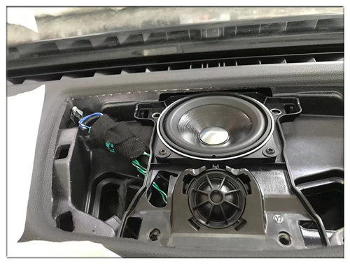 昆山汽车音响改装，宝马730音响升级德国蓝宝