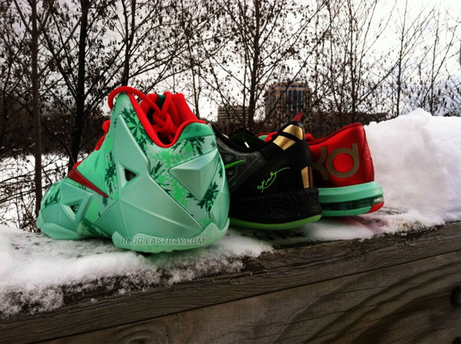 nba球员圣诞节穿什么鞋,nba球星平时穿什么鞋