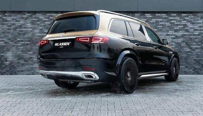 迈巴赫gls600卡尔森,新款奔驰gls卡尔森版