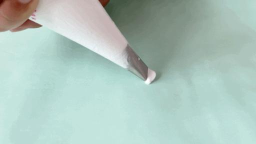 向日葵裱花手法教程简单易学,蛋糕裱花入门基础手法