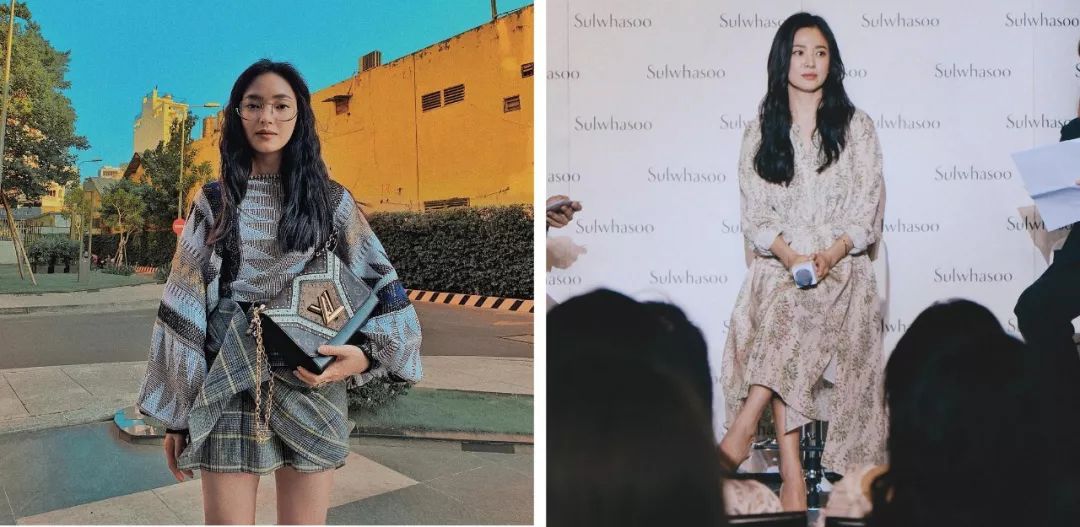 撞脸宋慧乔的中国女星,撞脸宋慧乔的网红