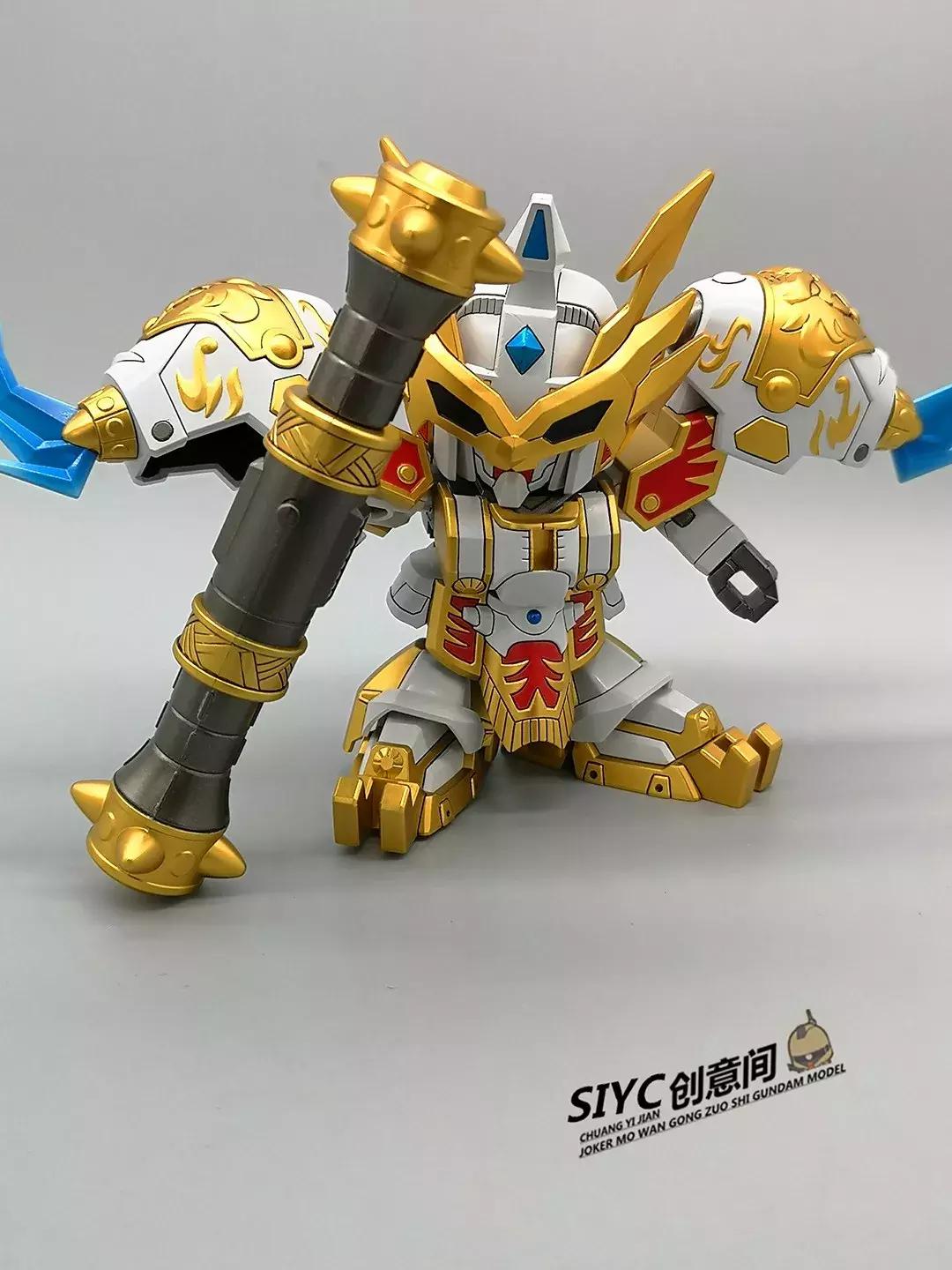 老版sd三国传高达模型视频,sd高达三国传孙权模型