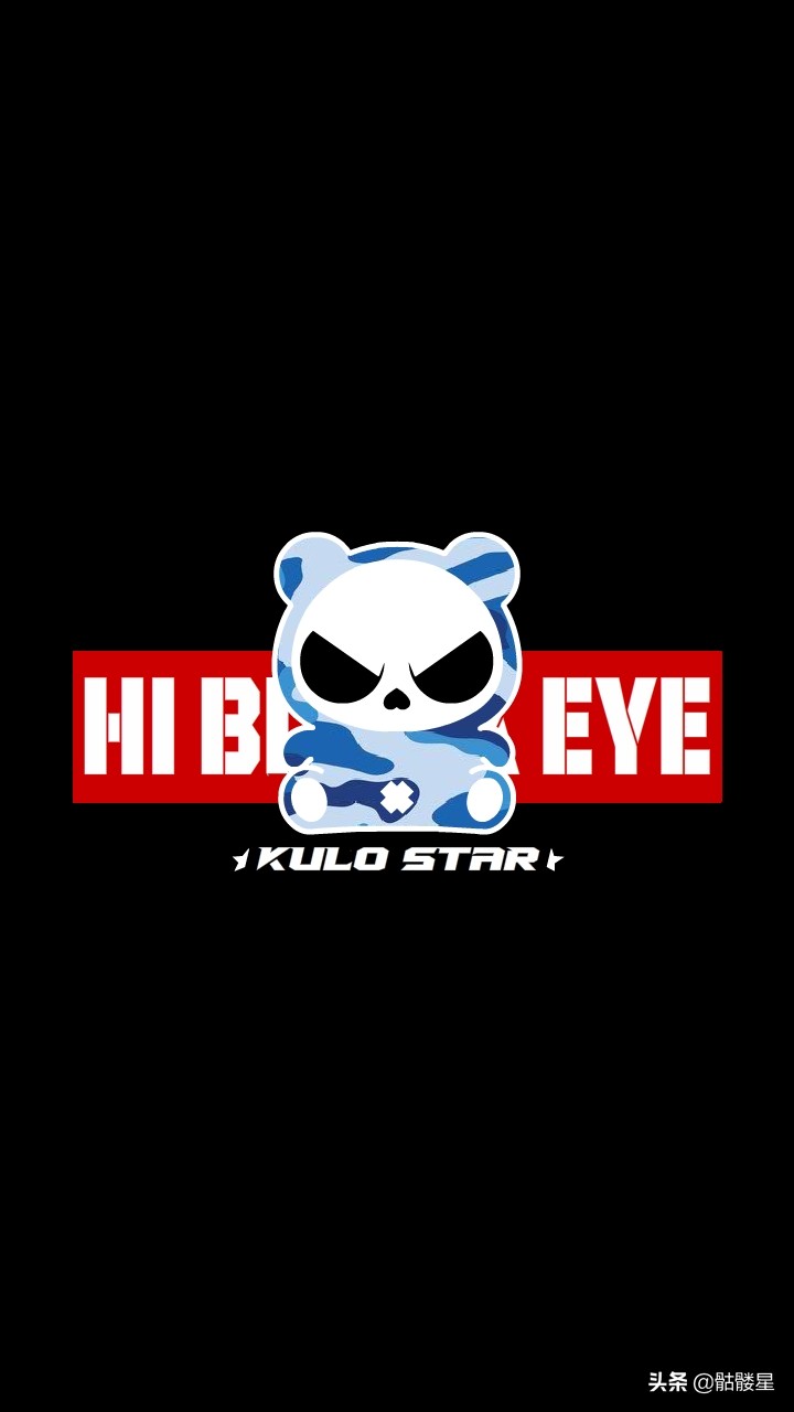 壁纸潮牌黑色系列,很火的潮牌手机壁纸