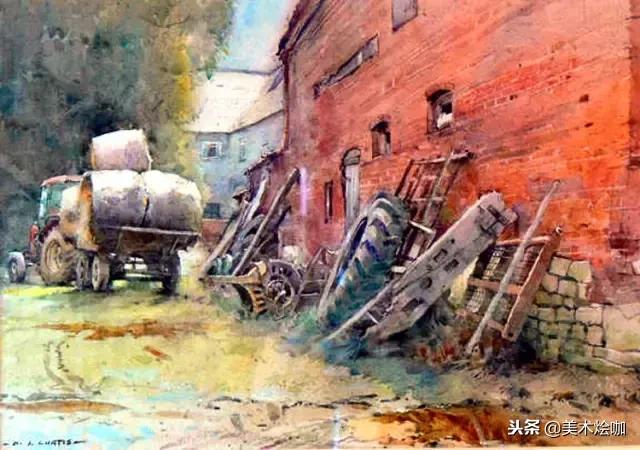 一组风景油画,一组好看的风景油画图