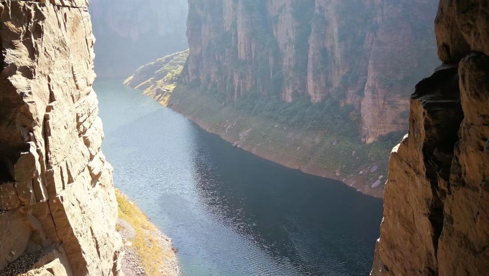 南太行挂壁公路在哪,南太行神龙湾挂壁公路现在路况