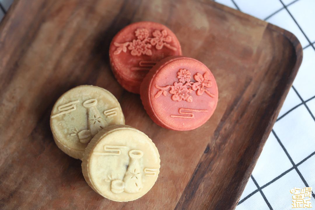 最好吃的月饼健康解馋,吃各种各样的超多月饼全部吃完